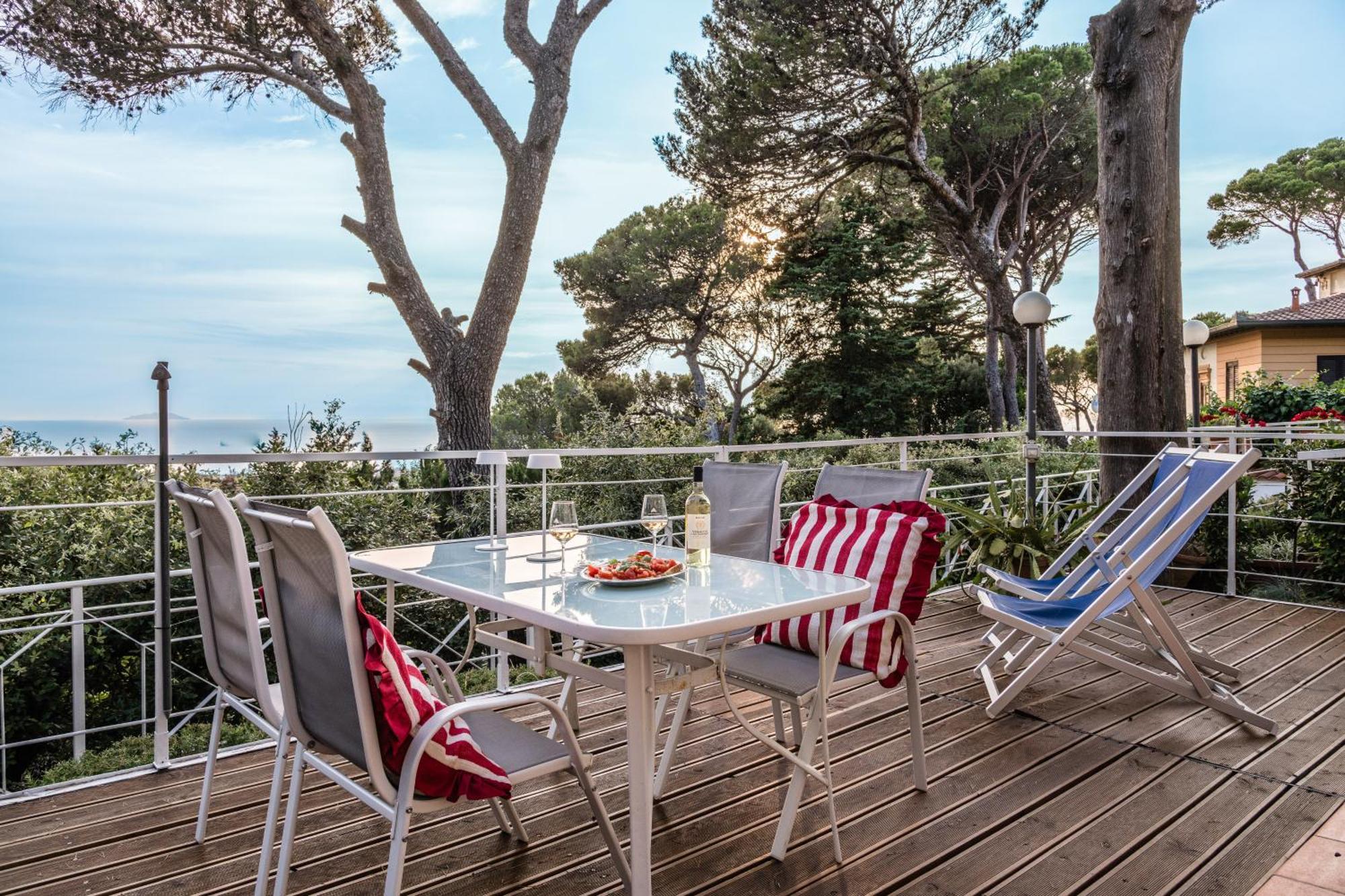 Appartamento Montenero Vista Mare 리보르노 외부 사진